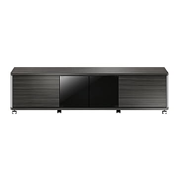 テレビ台 組立式 AS-GD1600H 幅1600x奥行390x高さ418mm 朝日木材加工