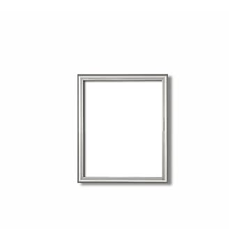 デッサン額縁/フレーム 【インチサイズ 254×203mm】 シルバー 壁掛けひも付き 化粧箱入り 5004