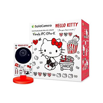 ソリッドカメラ ワイドアングルフルHD IPネットワークカメラ IPC-09w-K