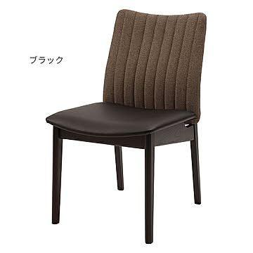 東谷 JPC-151 チェア ブラック 2脚入 幅46x奥行58x高さ82.5cm 完成品 国産