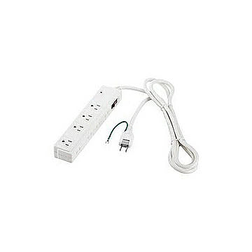BUFFALO 電源タップ 雷サージ防止/集中スイッチ付(4+4個口・2m) ホワイト BSTAPSDC820WH 管理No. 4950190351610