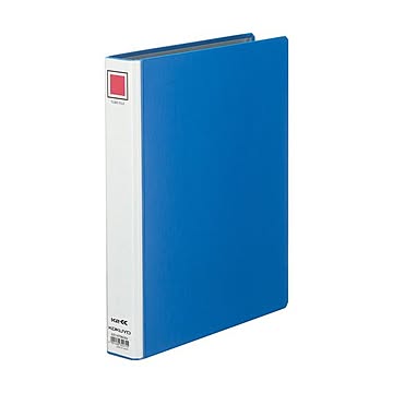 （まとめ）コクヨ K2両開きチューブファイルA4タテ 30mmとじ 青 K2フ-ETB630B 1冊 【×10セット】