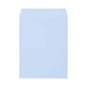 （まとめ） キングコーポレーション ソフトカラー封筒 角3 100g／m2 アクア K3S100A 1パック（100枚） 【×3セット】