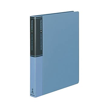 コクヨ クリヤーブックタフネス替紙式 A4タテ 30穴 23ポケット付属 背幅33mm 青 ラ-F730B 1セット20冊