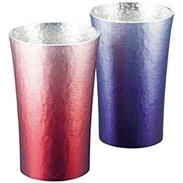 錫製タンブラー200ml2客セット 6139-035