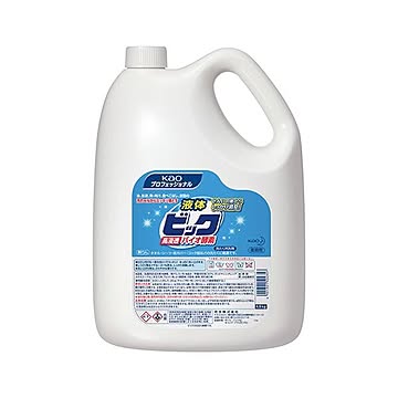 (まとめ) 花王 液体ビック バイオ酵素 4.5L 1本 【×5セット】