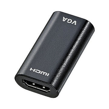 サンワサプライ　HDMI-VGA変換アダプタ(HDMIAメス-VGAメス)　AD-HD13VGA 管理No. 4969887843871
