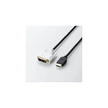 5個セット エレコム HDMI-DVI変換ケーブル DH-HTD15BKX5 管理No. 4589453403003