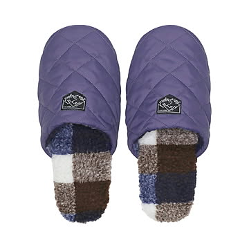 キルティングダウン調ソフトスリッパ L 【プラザセレクト】