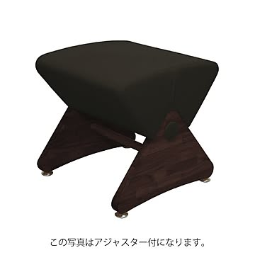 モナディー キャスター付きスツール ブラック布 ダークナイロン WAS01SC