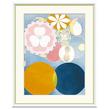額絵 The Ten Largest No.2 Childhood ヒルマ・アフ・クリント 42x34cm 三幸