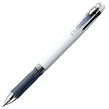 (業務用10セット) ZEBRA ゼブラ 多色ボールペン クリップオンスリム 3色/0.7mm スリムタイプ B3A5-W 白