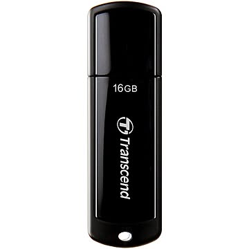 【3個セット】Transcend USBメモリ 16GB USB 3.1 ブラック TS16GJF700-3P