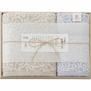 今治謹製 タオルセット 木箱入
