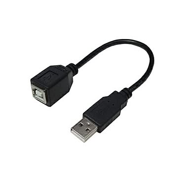 変換名人 USBケーブル20 A(オス) to B(メス) USBAA/BB20