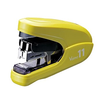 （まとめ） マックス バイモ11フラット 40枚とじイエロー HD-11FLK／Y 1個 【×5セット】