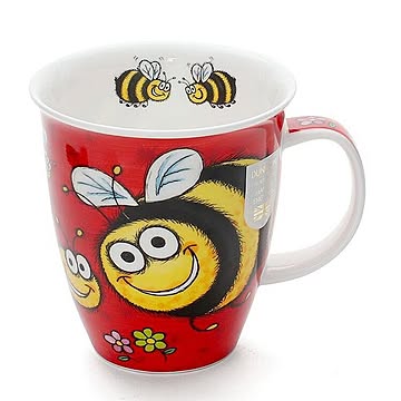 ダヌーン マグ NEVIS にっこりミツバチ BEE Dunoon Mug