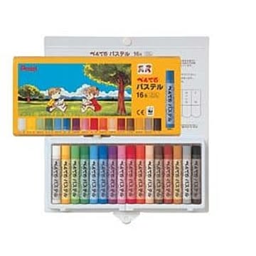（まとめ） ぺんてる パステル GHSR-16【×5セット】
