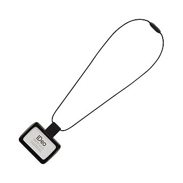（まとめ）コクヨ IDカードホルダー（IDeoSMOOTHSTYLE）黒 NM-R390D 1個【×5セット】