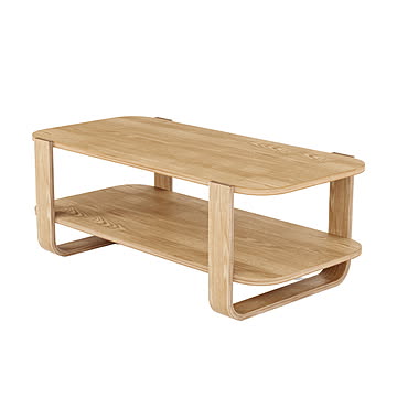 Umbra アンブラ Bellwood Coffee table ベルウッド コーヒーテーブル / リビングテーブル 2段 ローテーブル センターテーブル 収納 棚 ラック