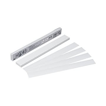 (まとめ) ニチバン製本ラベル［再生紙］業務用 契約書割印用 35×297mm ホワイト BKL-A450351パック（50枚） 【×10セット】