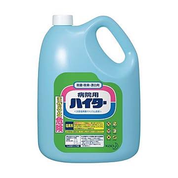 （まとめ）花王 病院用ハイター 5kg 1本【×5セット】