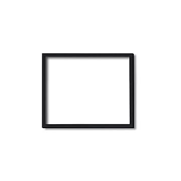 デッサン額縁/フレーム 【八ツ切サイズ 303×242mm】 ブラック(黒) 壁掛けひも付き 化粧箱入り 5767