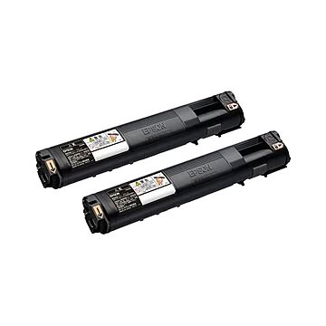 エプソン（EPSON） カラーレーザートナー LPC3T21KPV 【インク色：ブラック（環境推進トナー）】 2本