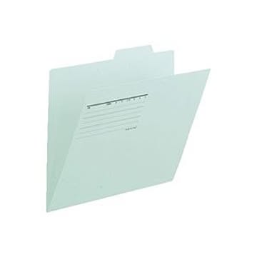 （まとめ買い）プラス 間伐材個別フォルダ FL-061KIFブルー10枚 【×5セット】