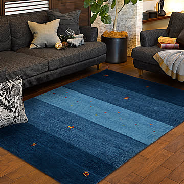 Rama（ラーマ） ギャッベ ラグマット 200cm×200cm m12198