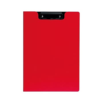 （まとめ） クリップファイル 発泡美人 A4判タテ型 FB-2016-20 レッド 1枚入 【×5セット】