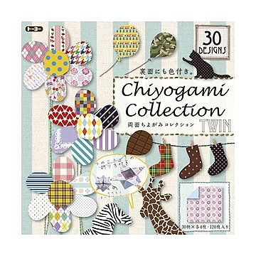 （まとめ） トーヨー 両面ちよがみコレクション 15.0cm 120枚【×10セット】