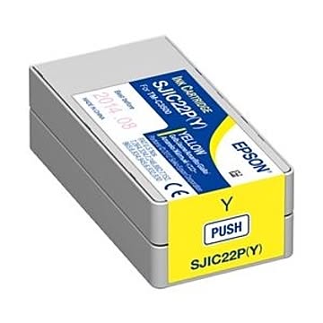 エプソン TM-C3500用インクカートリッジ イエロー SJIC22PY