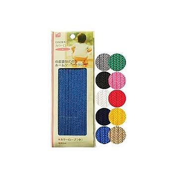 カラーロープ（中）3m カラーアソート/指定不可 12個セット 23-087