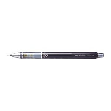 （まとめ） 三菱鉛筆 クルトガ スタンダードモデル（0.3mm芯） M3-450 1P.24 ブラック 1本入 【×10セット】