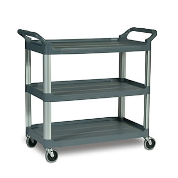 エクストラユーティリティーカート 多目的 万能 全面開放タイプ 幅1032x奥行508x高さ960mm ラバーメイド