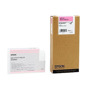 （まとめ） エプソン EPSON PX-P／K3インクカートリッジ ビビッドライトマゼンタ 350ml ICVLM57 1個 【×3セット】