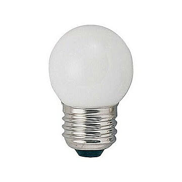 YAZAWA ベビーボール球40WホワイトE26 G402640W 管理No. 4966307305056