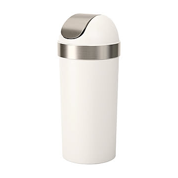 Umbra アンブラ Venti Trash Can ベンチカン 62L ゴミ箱 トラッシュカン ダストボックス 大容量 キッチン 蓋付き ポリプロピレン