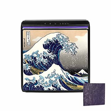 Rabbit Air ラビットエアー A3 Artist series 空気清浄機 アーティストシリーズ「神奈川沖浪裏」 SPA-1000NJG エアクリーナー 花粉 ウイルス ハウスダスト