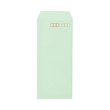 (まとめ) キングコーポレーション ソフトカラー封筒 長4 80g／m2 〒枠あり グリーン N4S80GE 1パック（100枚）  【×30セット】