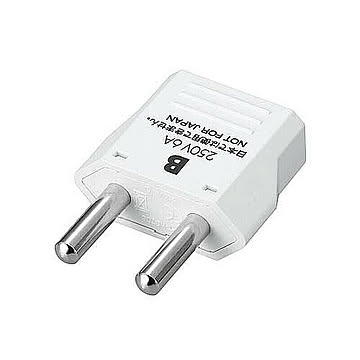 【10個セット】 YAZAWA 海外用電源プラグBタイプKP2X10 管理No. 4589453007447