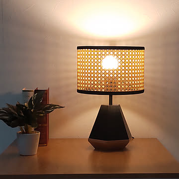 テーブルライト おしゃれ 北欧 1灯 電球別売 LED対応 フラスタム FRUSTUM AMP-L033  AMP-L034 ノスタルジック モダン 天然木 ベ
