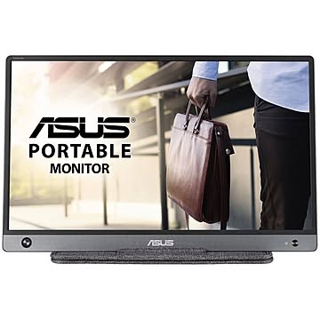 ASUS TeK 【テレワーク向け】15.6型 USB Type-C＆HDMI接続モバイル液晶ディスプレイZenScreen （1920×1080/IPS/ノングレア/重量：730g） MB16AH