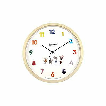 Leo Lionni Wall Clock レオ・レオニ ウォールクロック Time Frederick タイム フレデリック WCL-010 WCL-011 掛時計 掛け時計 スイープムーブメント