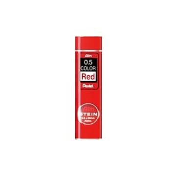 (業務用20セット) ぺんてる シャーペン替え芯 Ain替芯シュタイン 【赤芯/0.5mm】 C275-RD