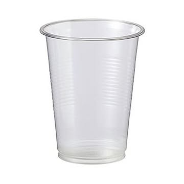 （まとめ）TANOSEE リサイクルPETカップ 220ml（7オンス）1パック（100個）【×20セット】