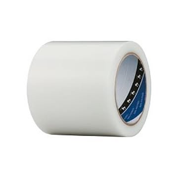 (まとめ) 寺岡製作所 養生用P-カットテープ 100mm×25m 透明 No.4140トウメイ100 1巻 【×5セット】