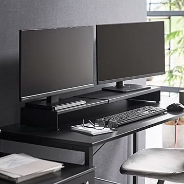 山崎実業 伸縮ゲーミングモニターラック タワー tower 