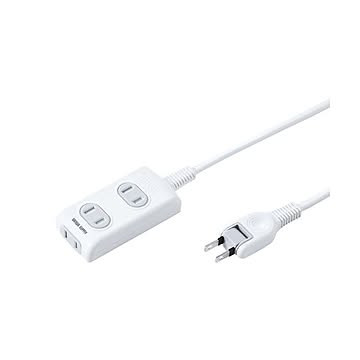 (まとめ)サンワサプライ 火災予防安全タップ TAP-TSH32N×3セット